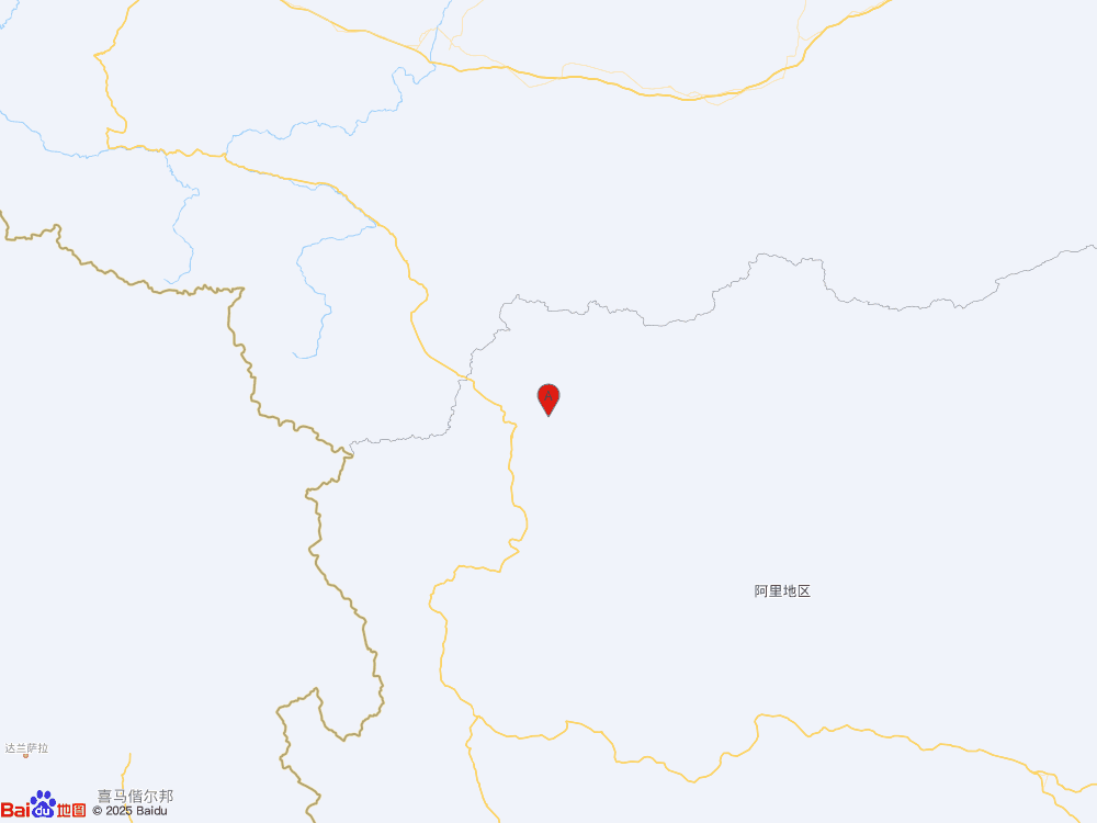 西藏阿里地区日土县发生3.3级地震