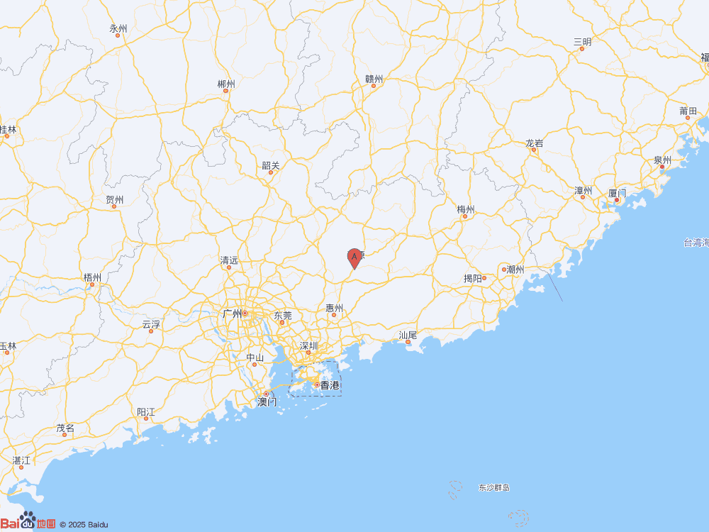 广东河源市源城区发生3.5级地震