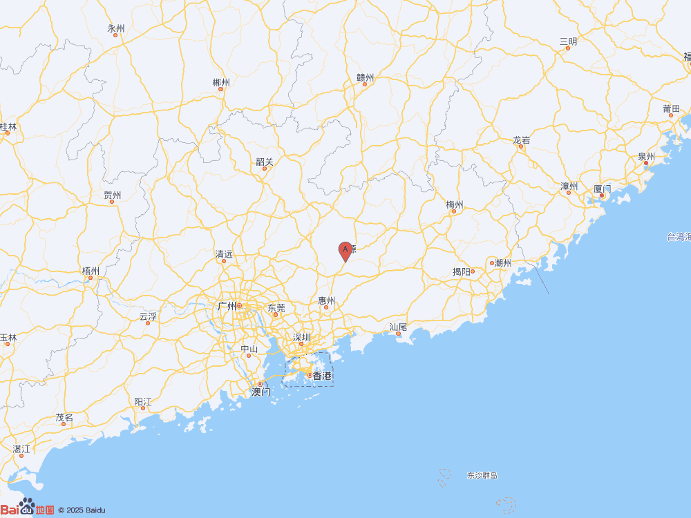 广东河源市源城区发生3.0级地震