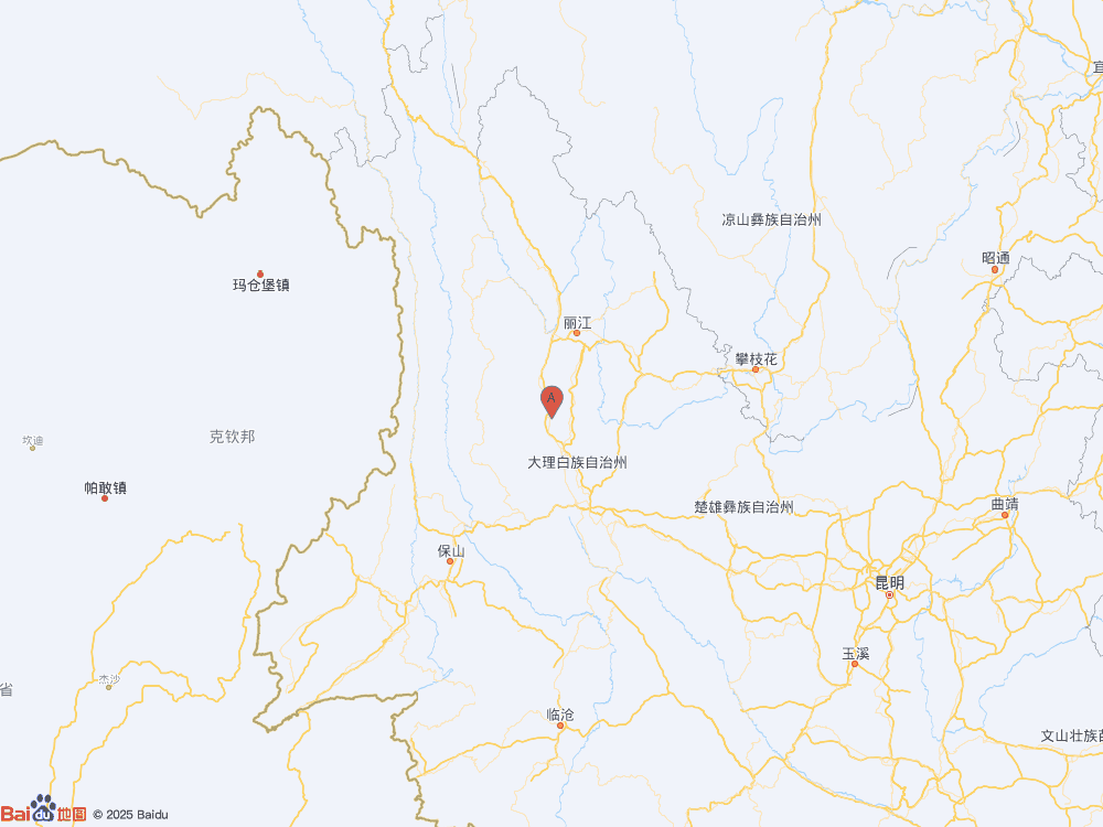 云南大理州洱源县（北纬26.27度，东经100.02度）发生3.0级地震
